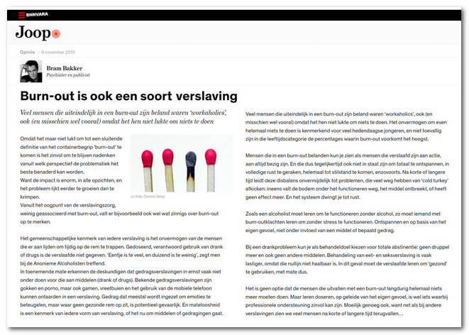 Het onvermogen om even helemaal niets te doen plaatje