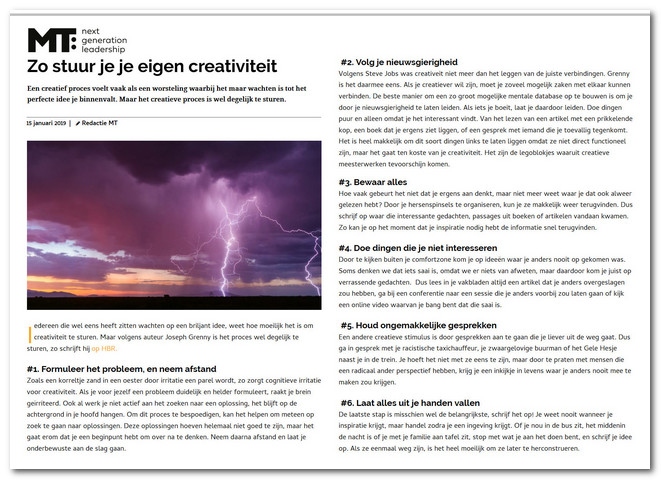 Het uitnodigen van briljante ideeën plaatje