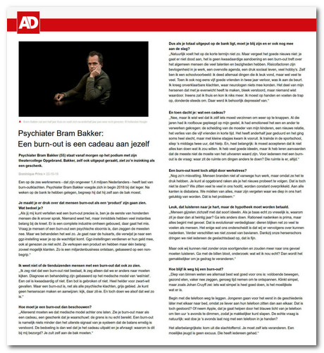 Hoe moet je een burn out dan beschouwen plaatje