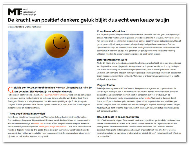Kiezen voor geluk plaatje