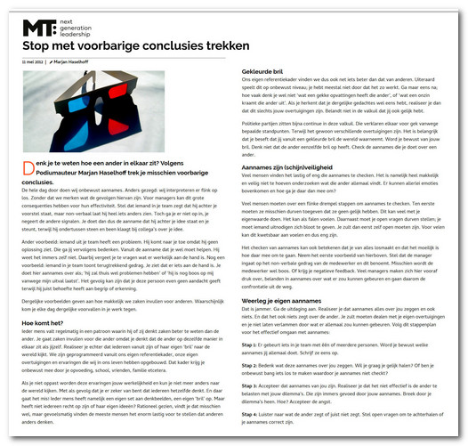 Meerdere werkelijkheden plaatje