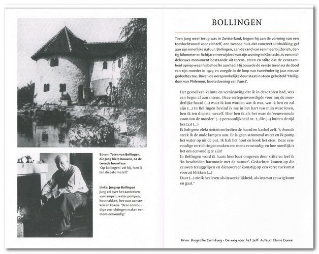 Op Bollingen ben ik ten diepste mezelf plaatje