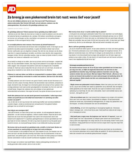 Zo breng je een piekerend brein tot rust plaatje